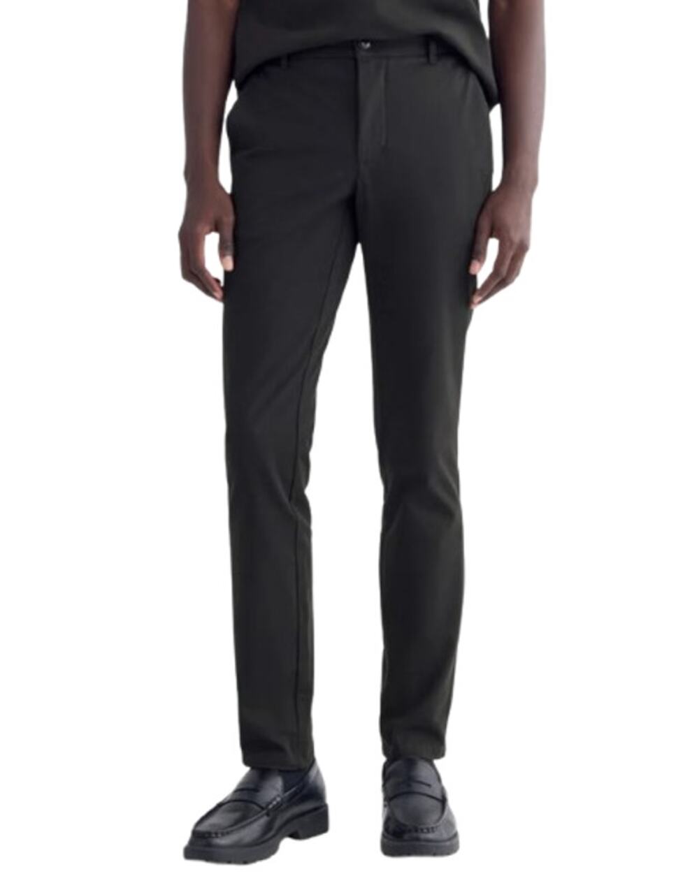 EVERLANE Men's Uniform Performance Chino Pants 32x28 Black Slim Fit NWT